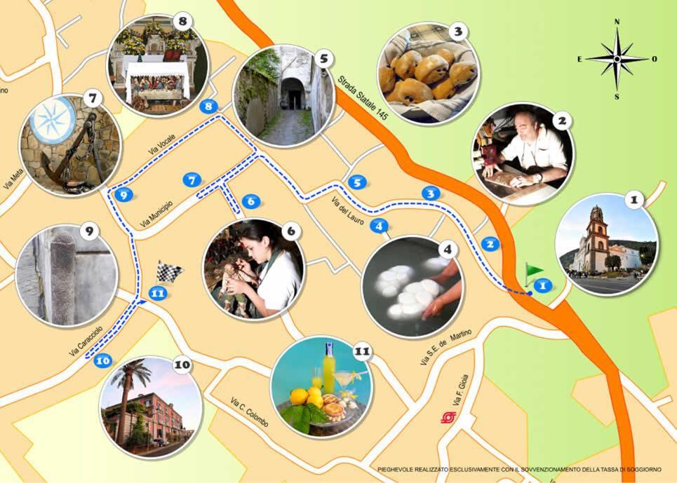 Villino L'Aranceto Sorrentino Bed & Breakfast Meta Dış mekan fotoğraf